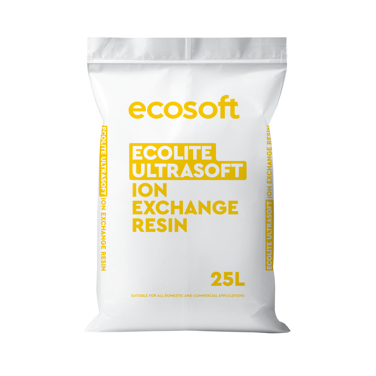 Ecosoft Ecolite Ultrasoft strong acid cation exchange resin 25 L